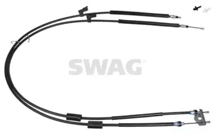 Трос, стояночная тормозная система SWAG купить